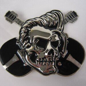 Rockabilly Metal Belt Buckle - Heavy - Max 1.5" Belt Width